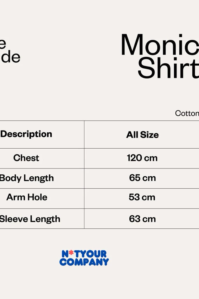 Monic Shirt - Not Your Company
