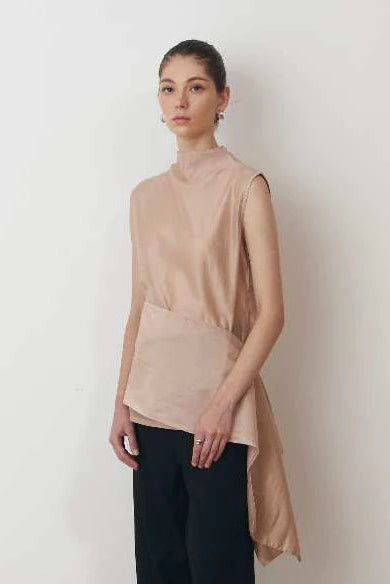 Glasse Blouse Nude - Morningsol