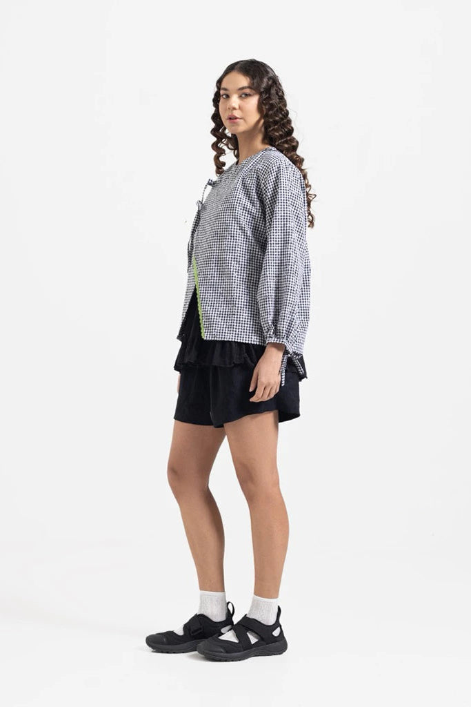 Belle Blouse Black - Saya Saya