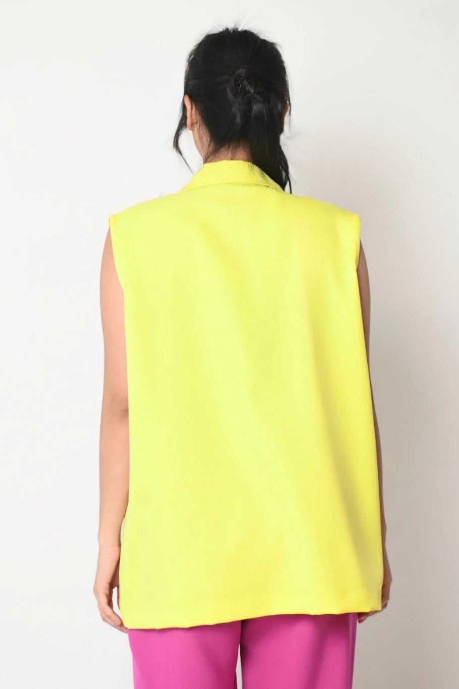Lily Vest Yellow - Senora The Label