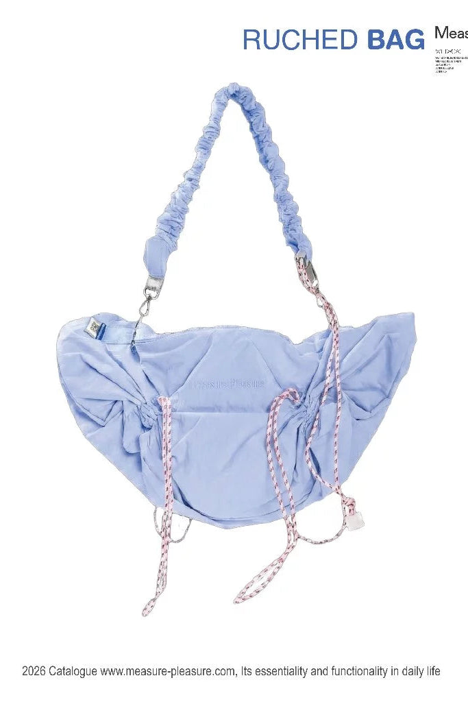 Ruched Bag 305 Vista Blue - Measure Pleasure