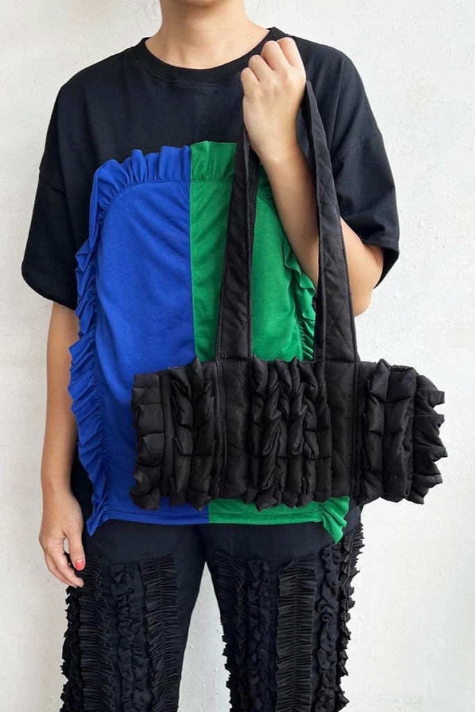 Black Iris Duffle Bag - Mannequin Plastic