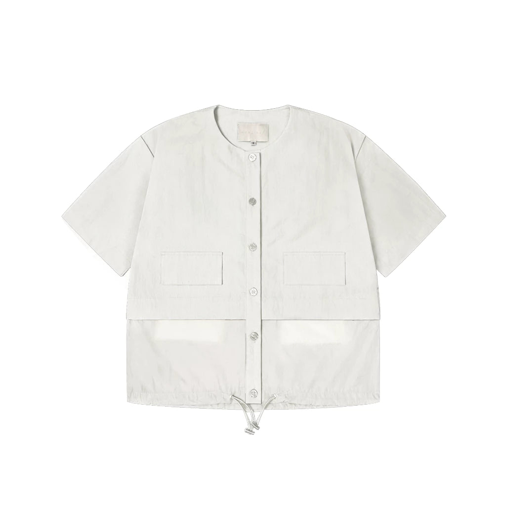 Rhea Round Neck Oversize Shirt - Hunting Fields