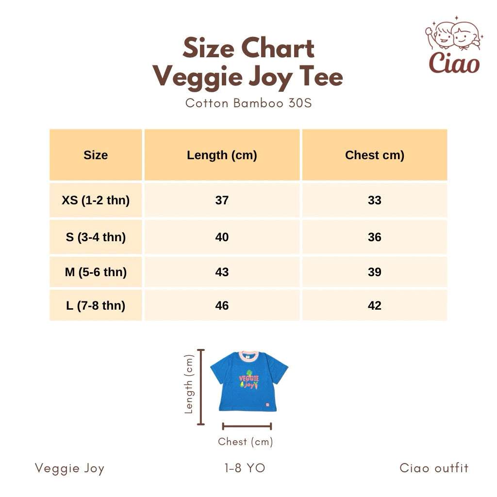 HGL Bambini - Veggie Blush Tee Pink - Ciao