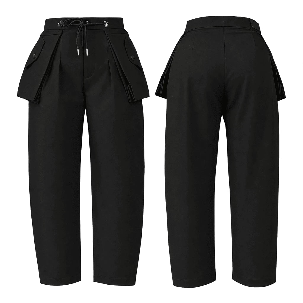 Chester Outside Pocket Pants Black - Hunting Fields