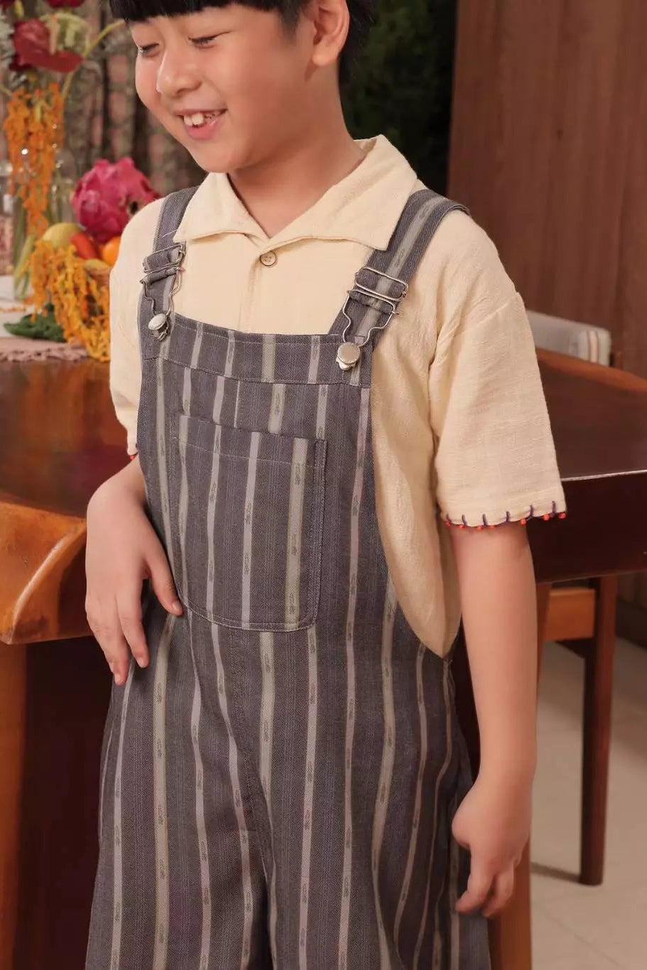 HGL Bambini - Sabine & Heem x Karrot - Tales Barels Twill Overall Blue - Karrot