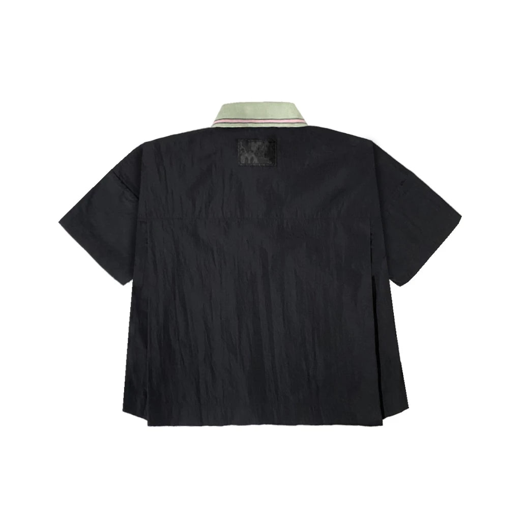 Cruze Double Collar Polo Shirt Black - Hunting Fields