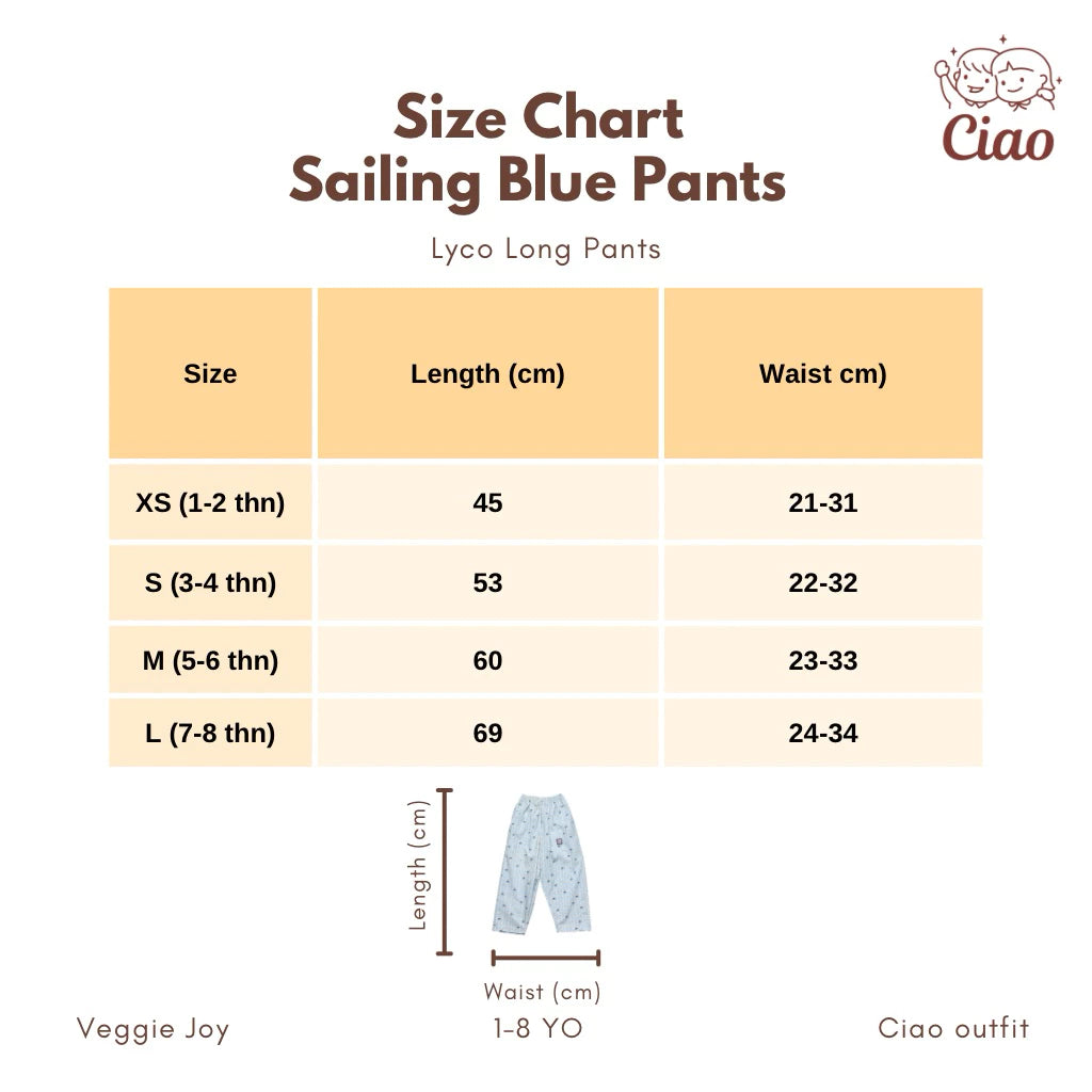 HGL Bambini - Ciao Sailing Blue Pants - Ciao