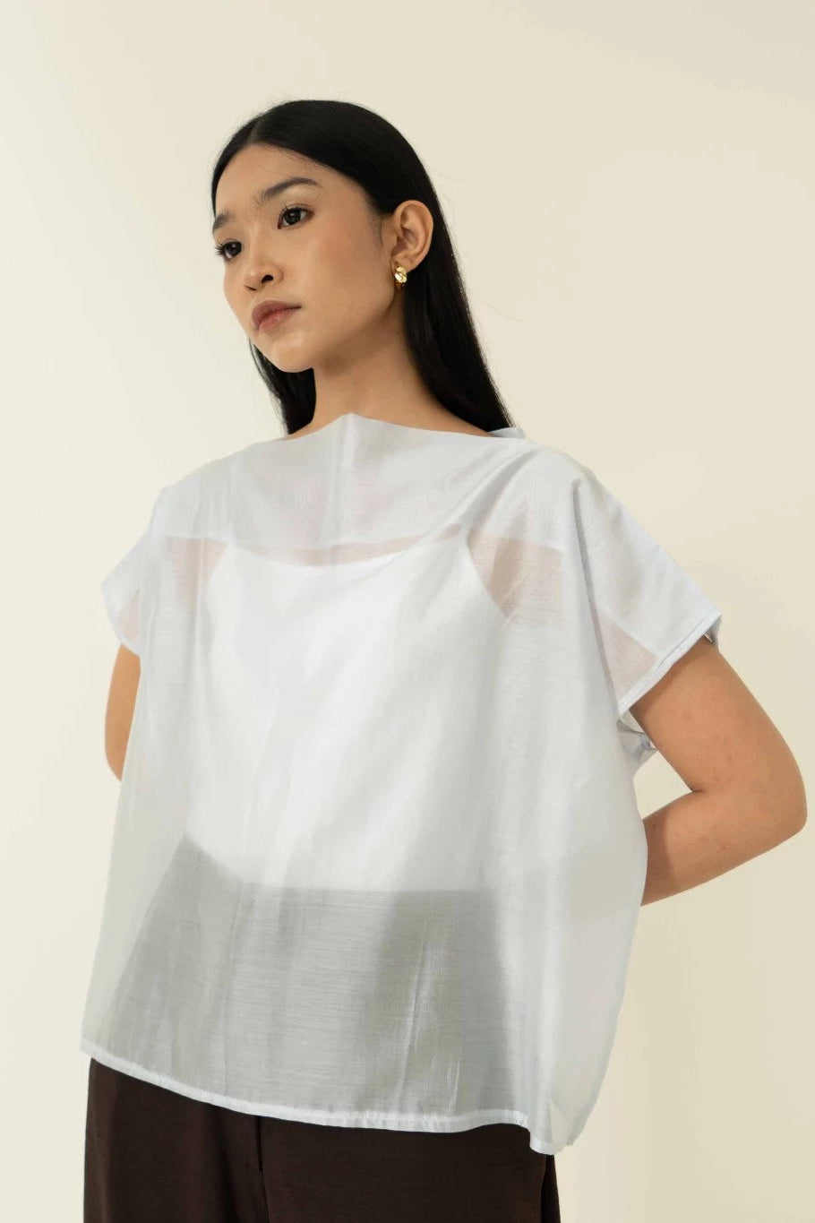 Samara Top (Short) Blue - Monday To Friday