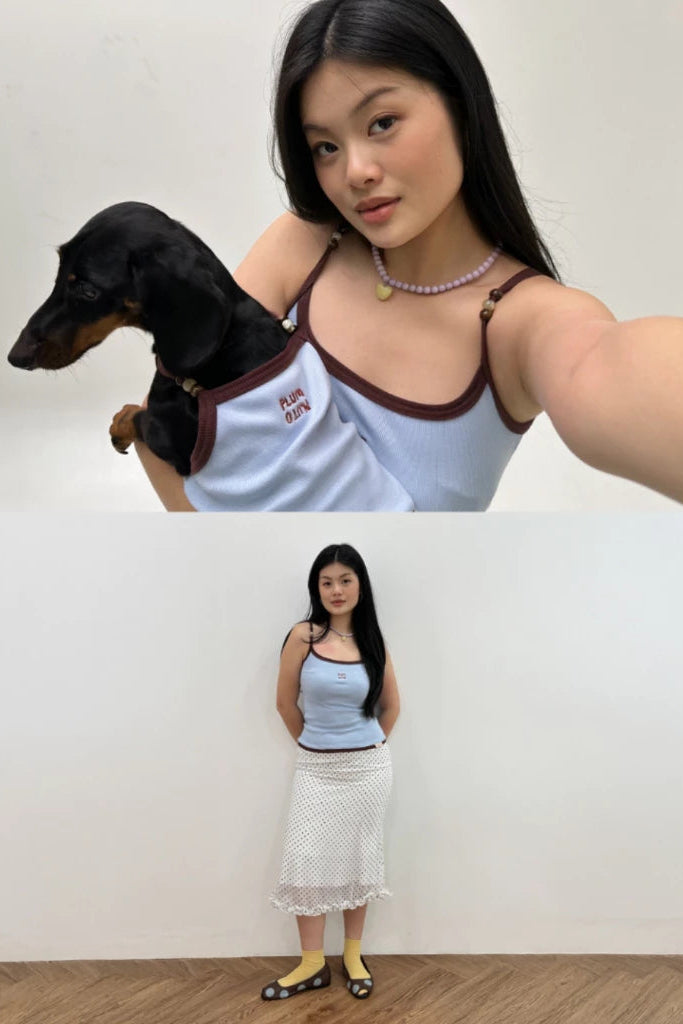 Penny Top Morningdew - Plum And Pluto