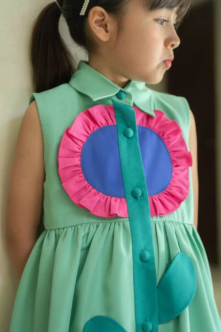 HGL Bambini - Sunflower Dress Tosca - Amber Kids