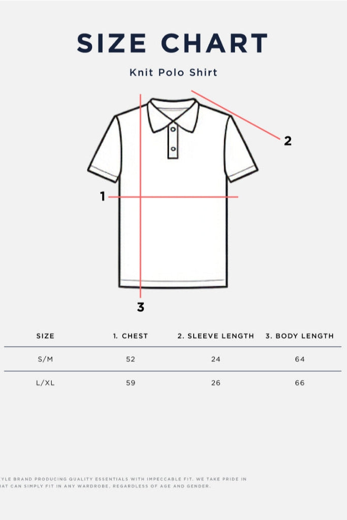 Oxford Society Weston Knit Polo Maroon - Oxford Society