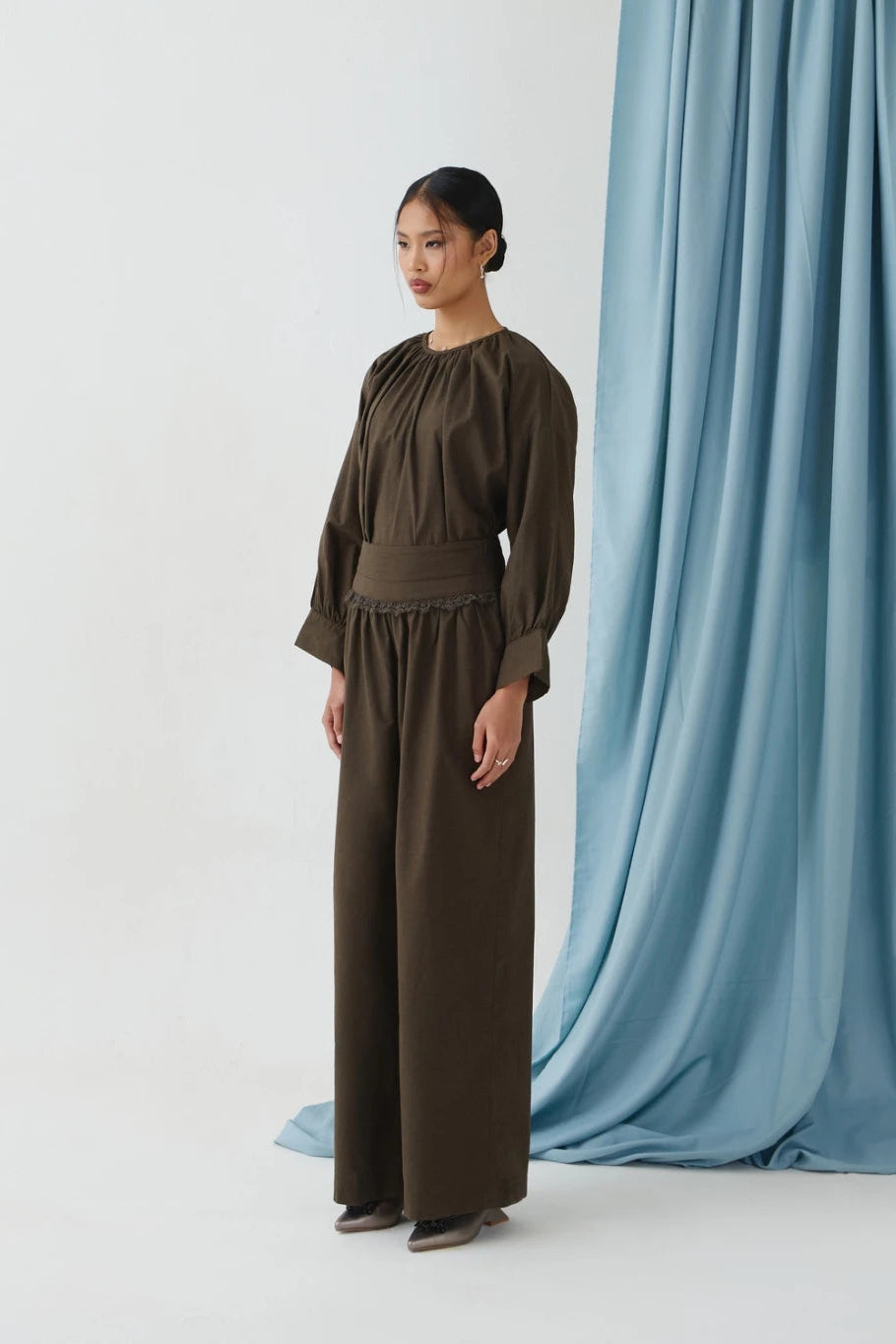 Serena Pants Wood - Acheté de Nous