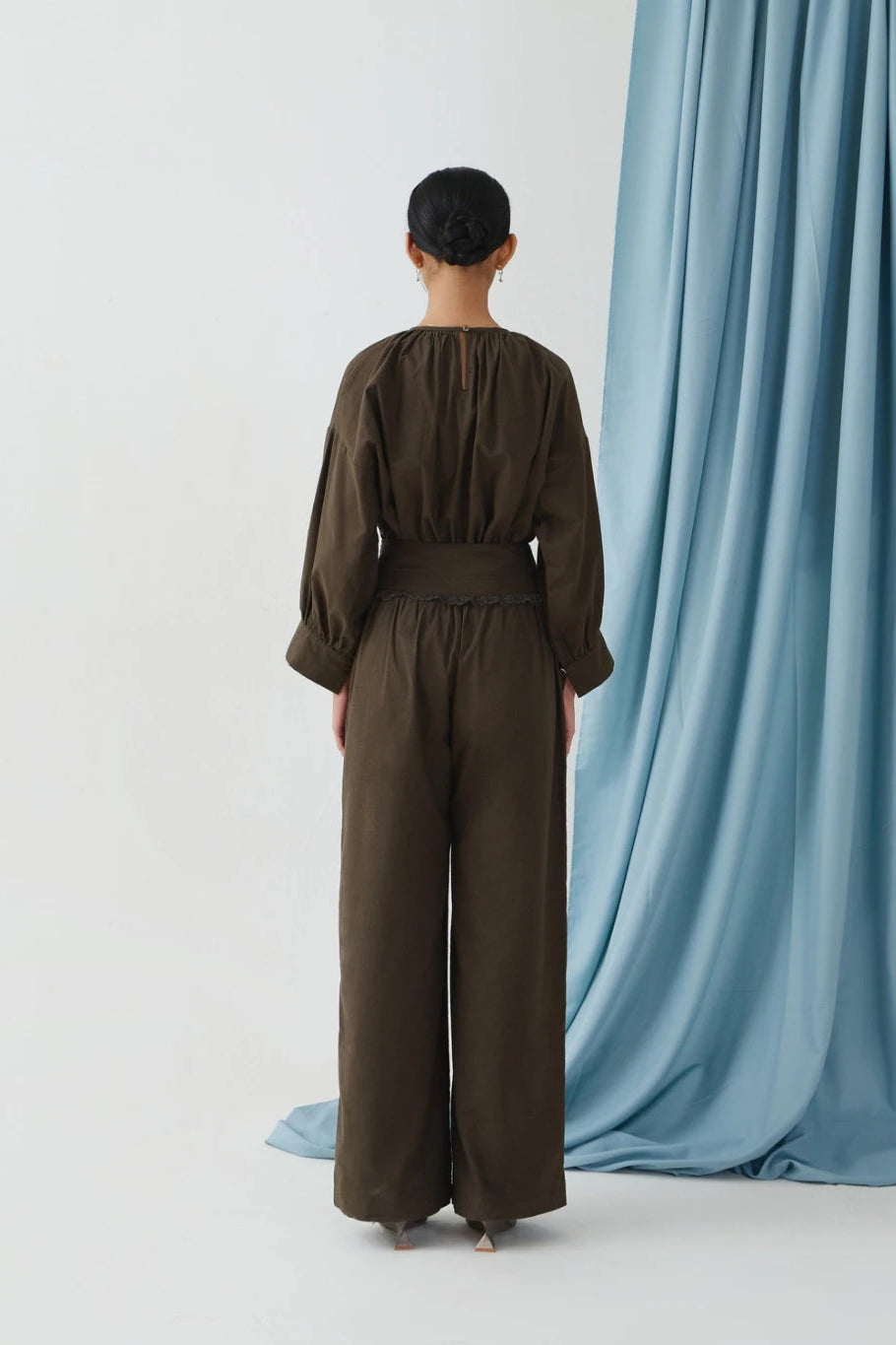Serena Pants Wood - Acheté de Nous