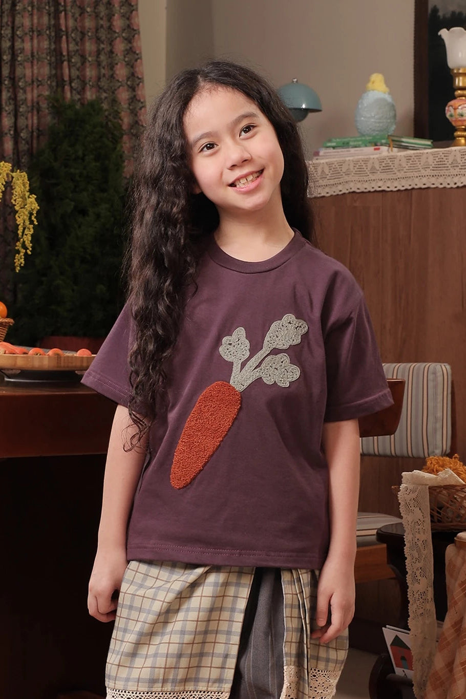 HGL Bambini - Sabine And Heem x Karrot - Carrot Cotton Tee Purple - Karrot