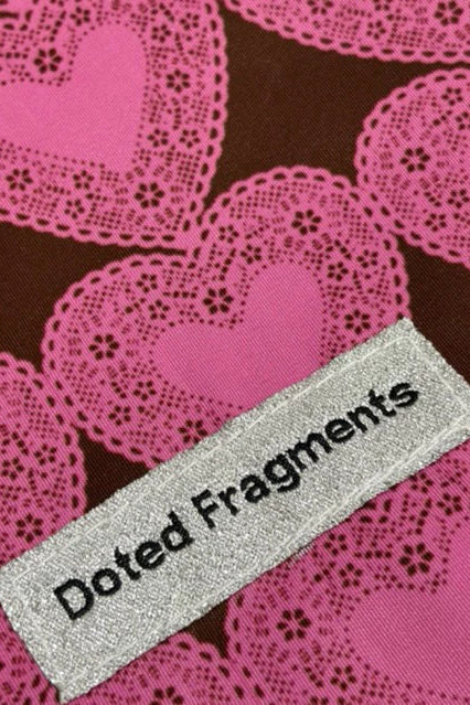 Bash Heart Large Pink - Doted Fragments