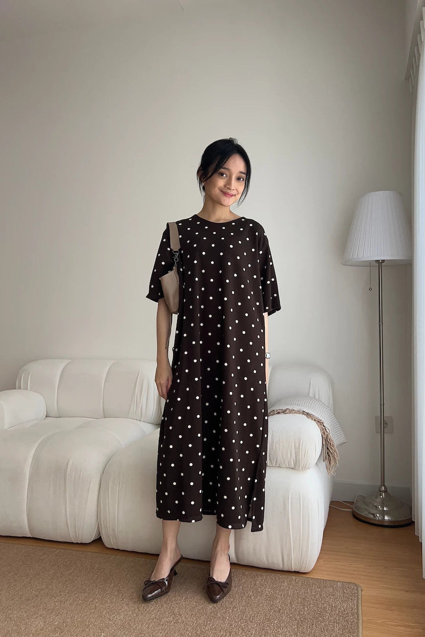 Weekend Dress Brown - Monday To Friday
