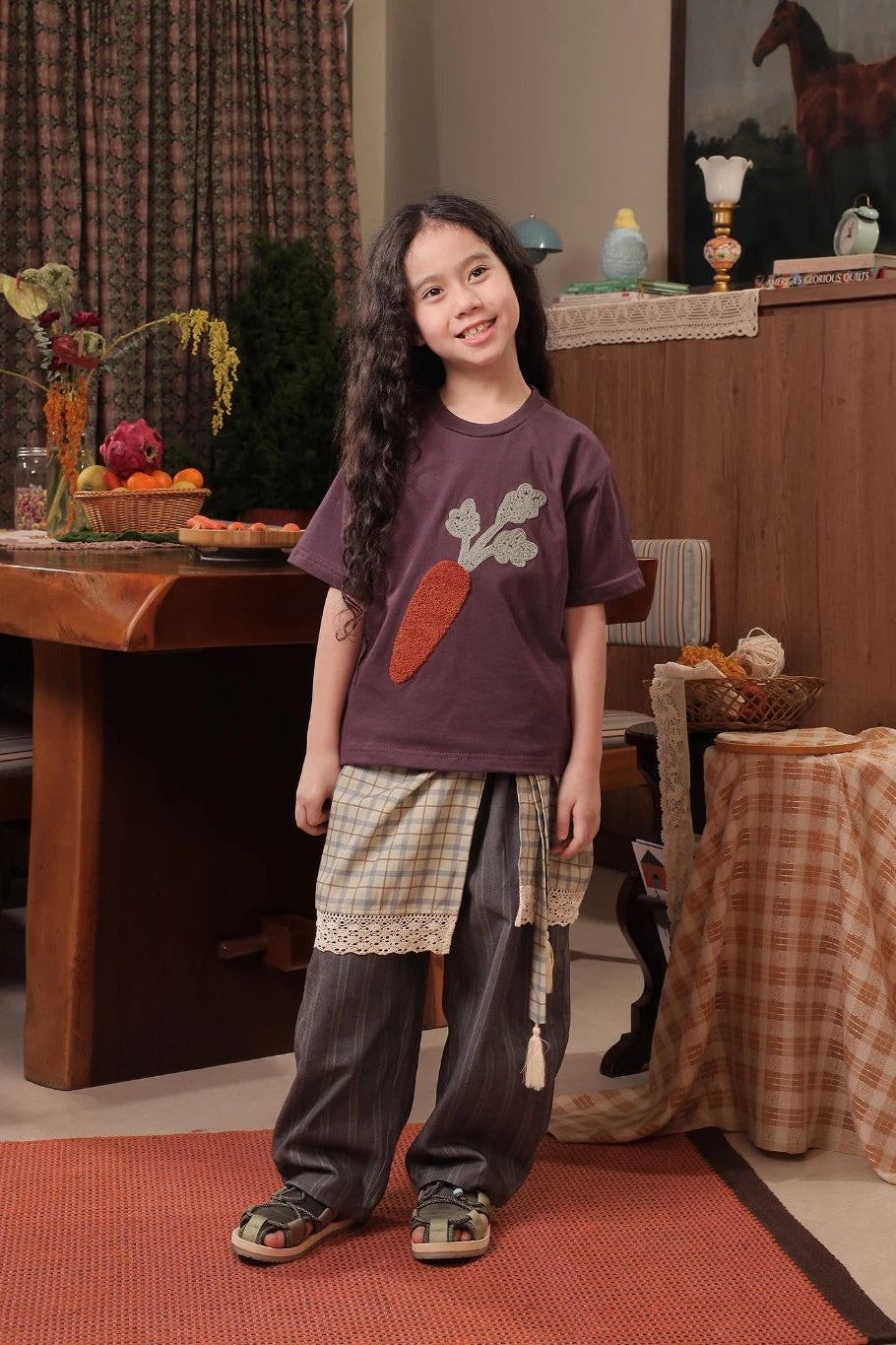 HGL Bambini - Sabine And Heem x Karrot - Carrot Cotton Tee Purple - Karrot