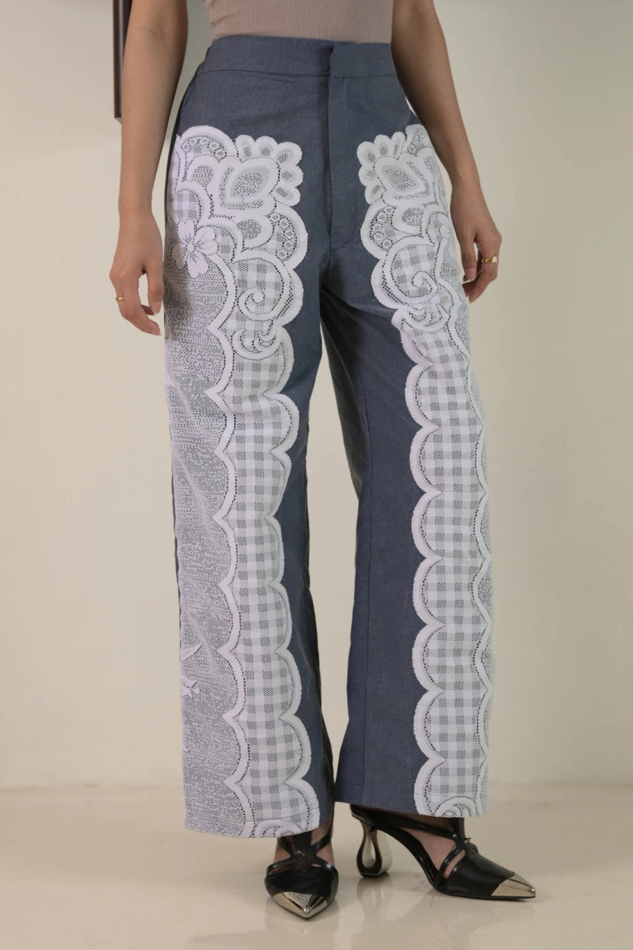 Frual Pants Dark Grey - Fynd