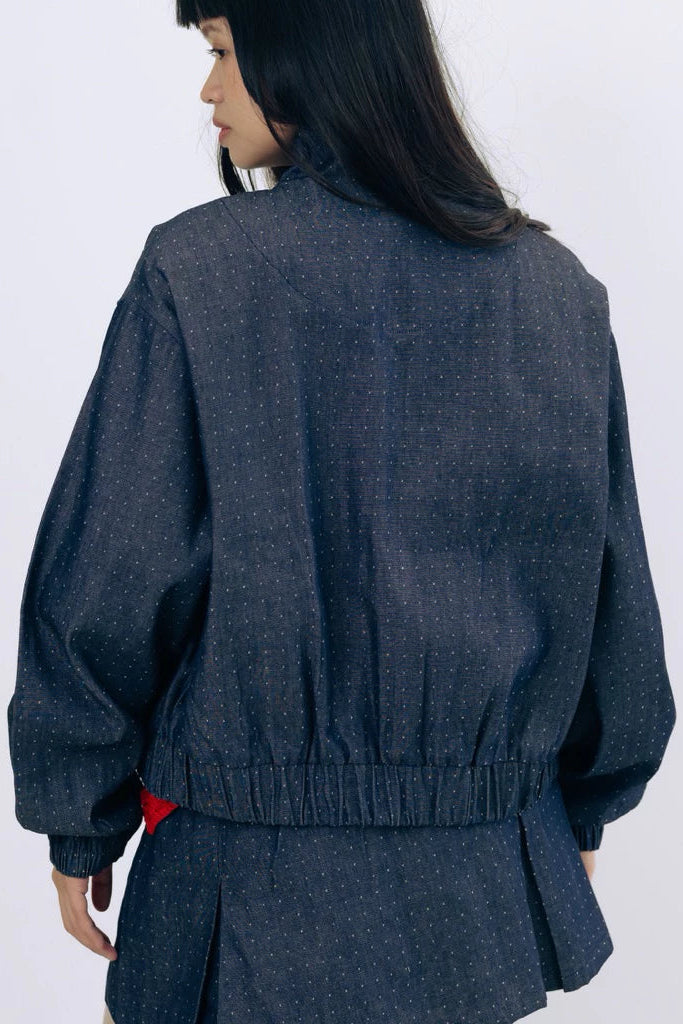 Blake Jacket Polka Denim - Not Your Company