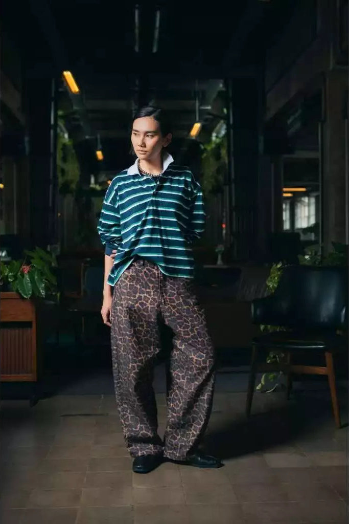 Luigi Long Pants Leopard - Basico