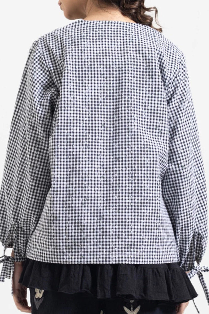 Belle Blouse Black - Saya Saya