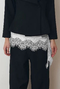 Lace Apron Broken White - Morningsol