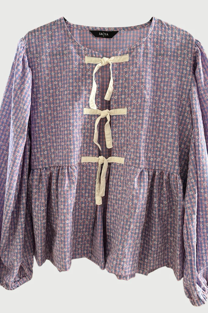 Ribbon Puff Lilac - Saya Saya