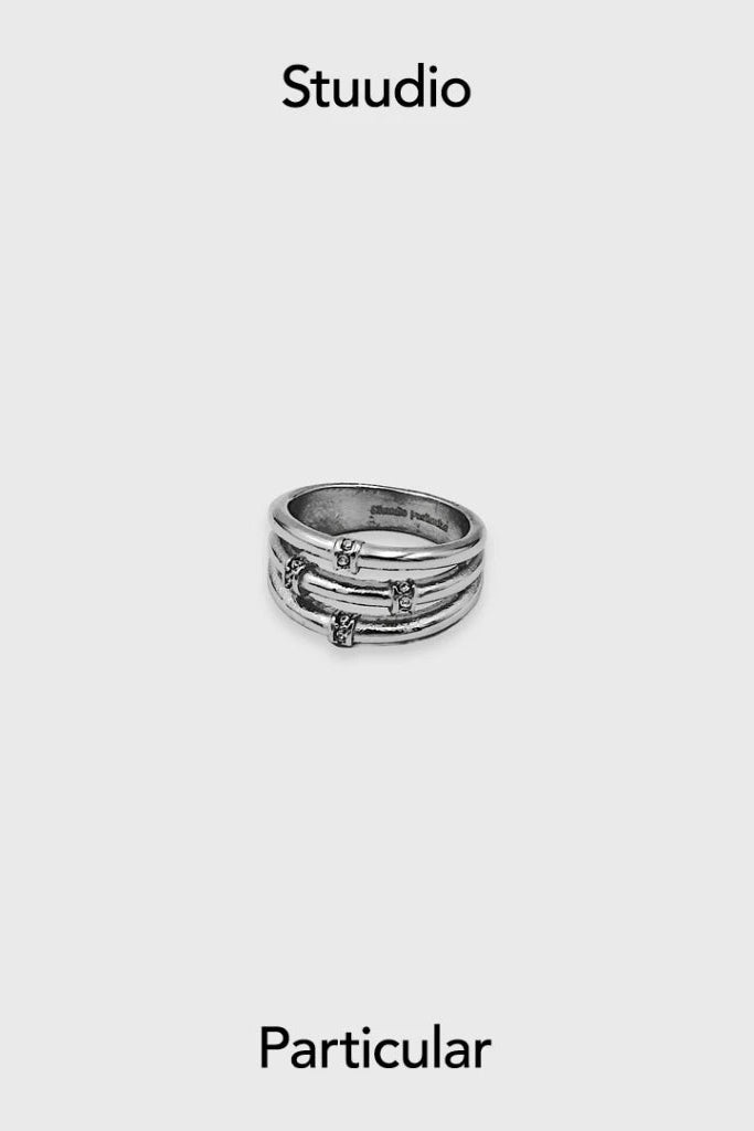 Trell Ring Silver - Stuudio Particular