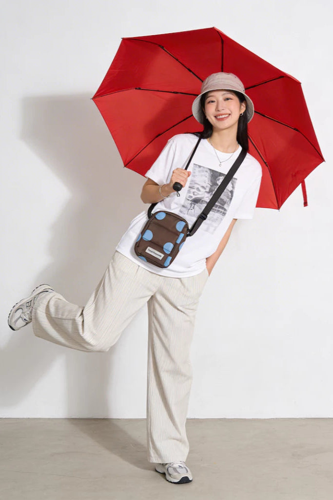 Baboush Polka Brown - Doted Fragments