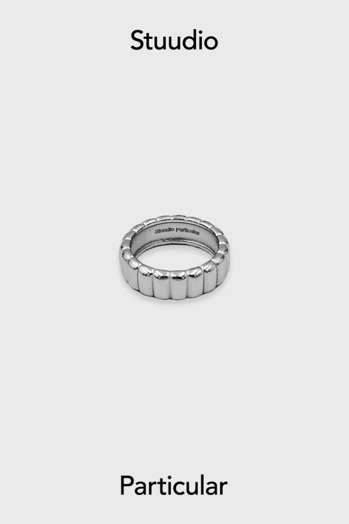 Pillar Ring Silver - Stuudio Particular
