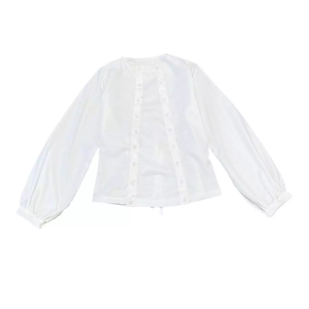 Lana Twin Button White - Pukka