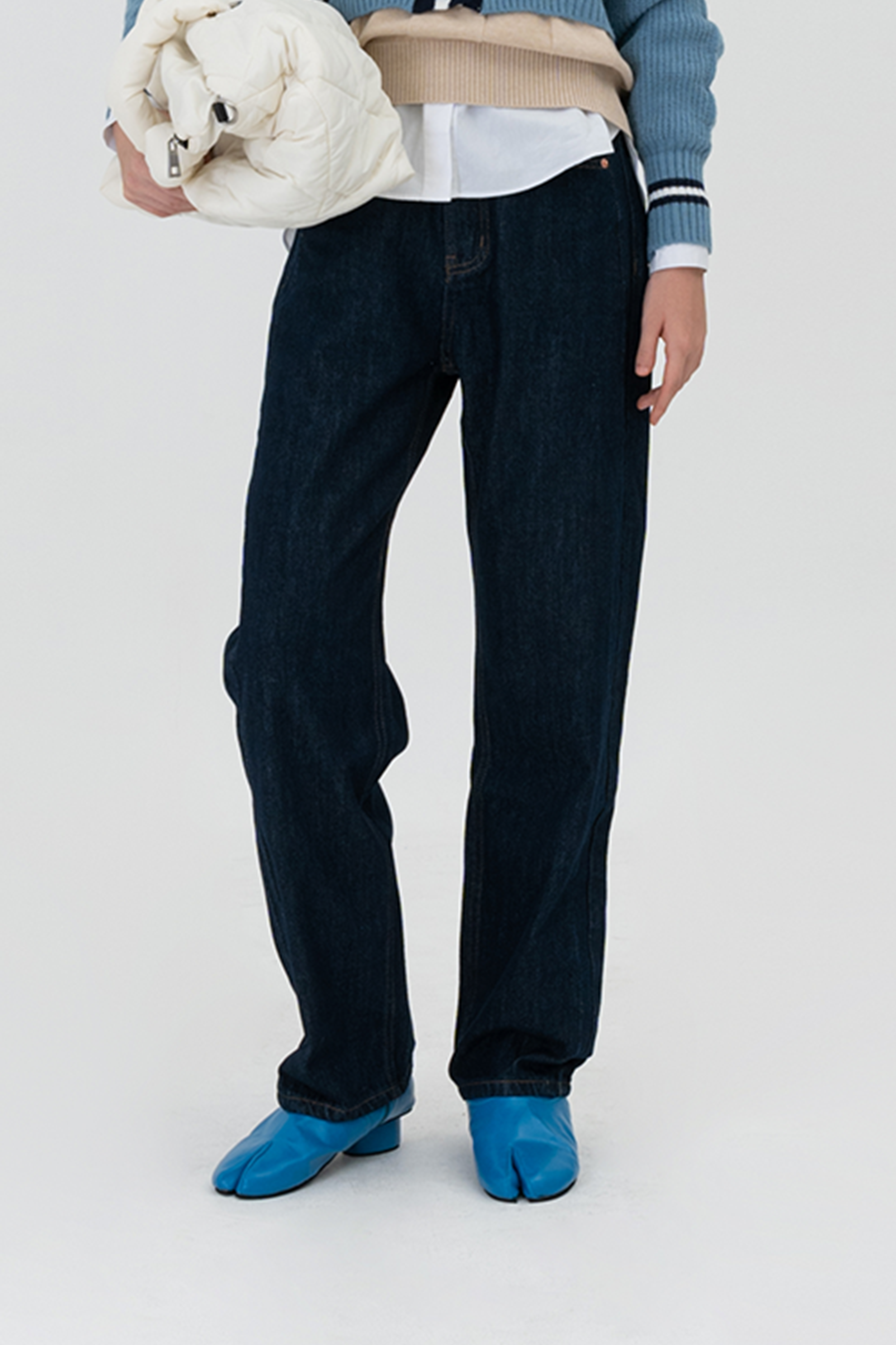 Straight Jeans Dark Wash - Odiva