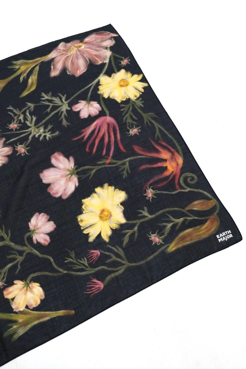 Kenikir Shawl Hijab - Earth Major