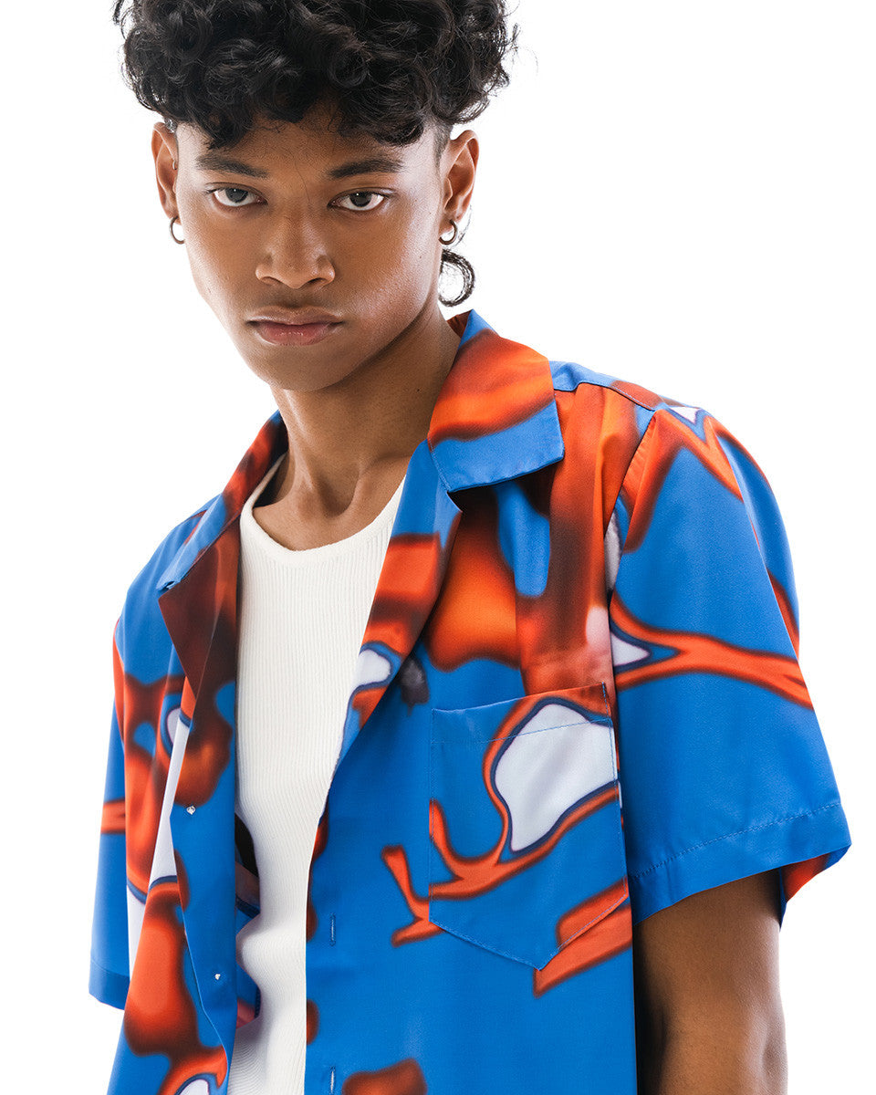 Kiko Shirt Blue - 3Mongkis