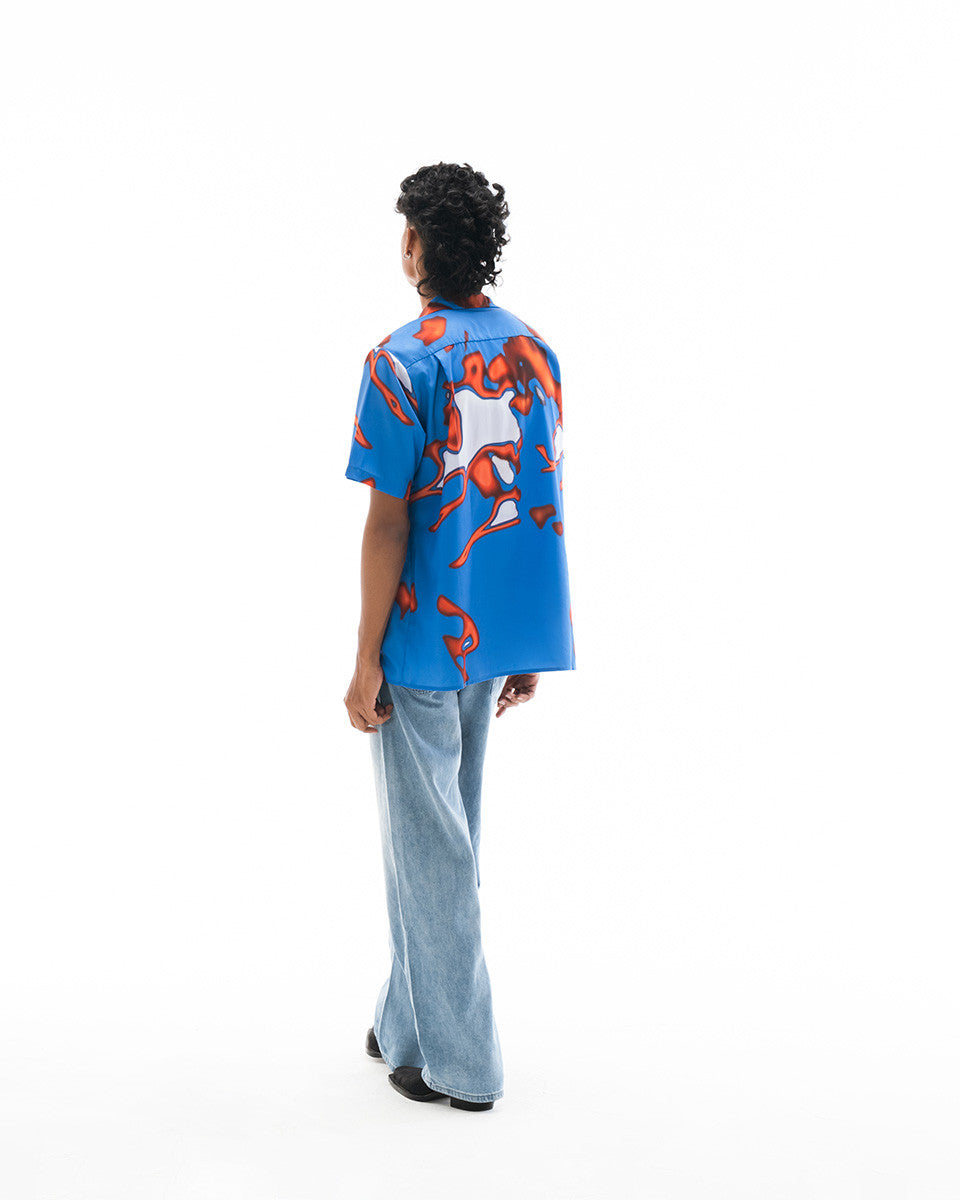 Kiko Shirt Blue - 3Mongkis