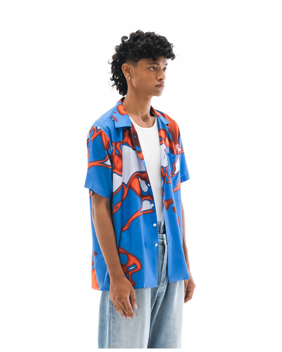 Kiko Shirt Blue - 3Mongkis