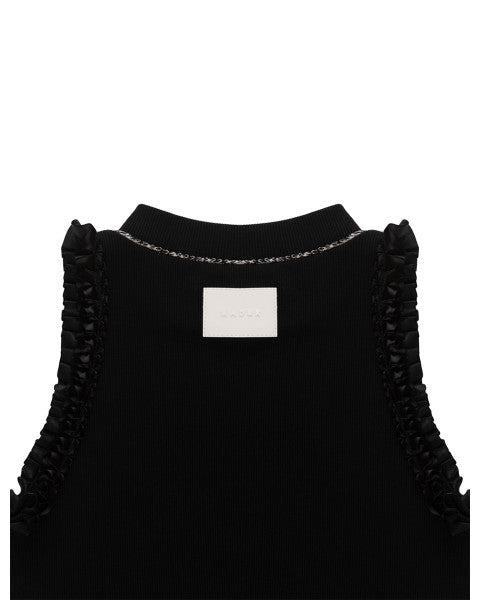 Ribbon Thanktop Black - Mader