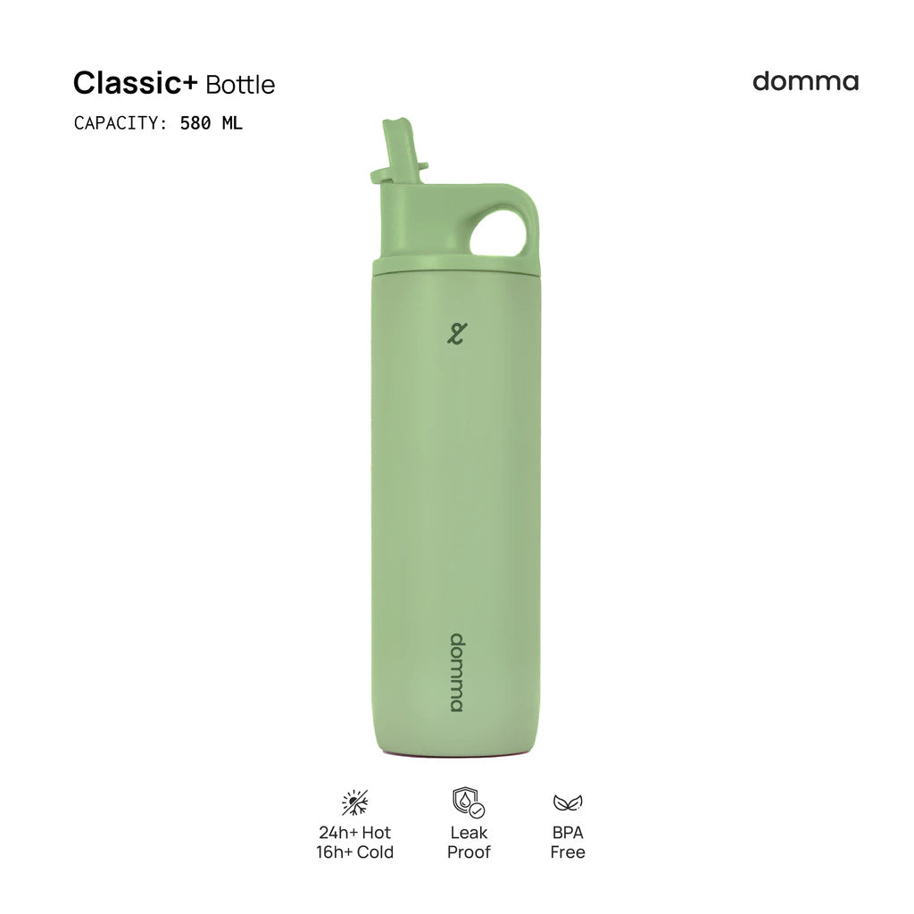 580ml Classic + Insulated Reusable Tumbler - Domma