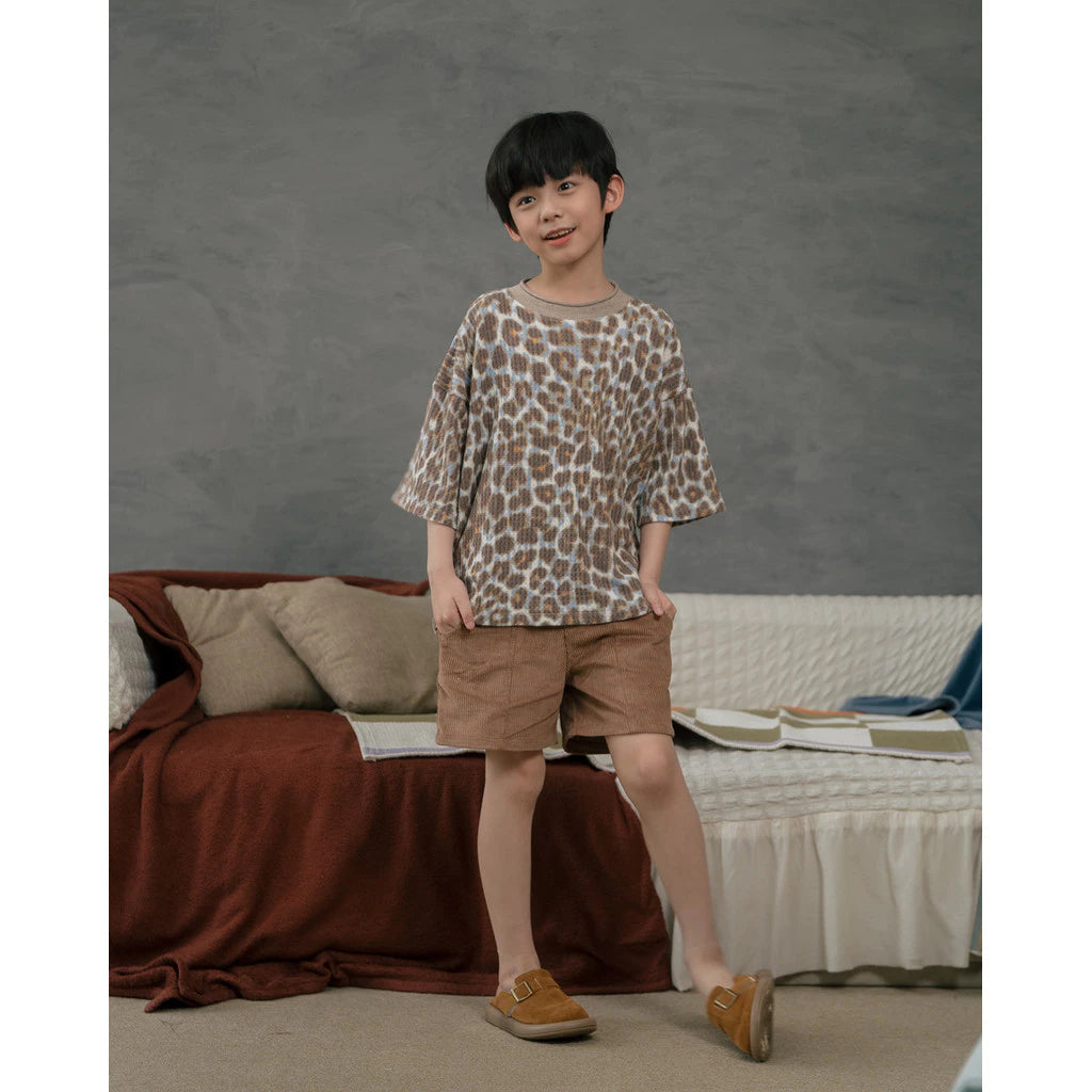 HGL Bambini - Leopard Top Multicolor - Sabine & Heem