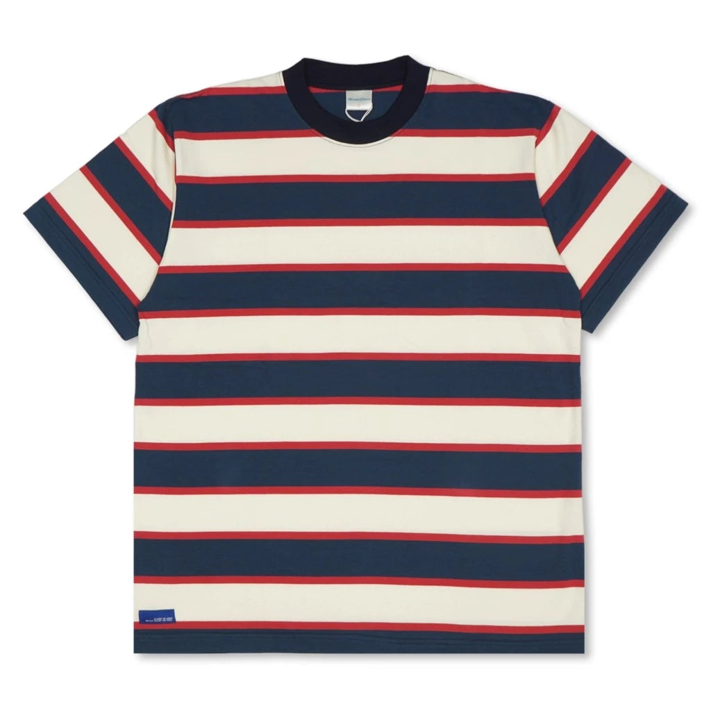 Loki T-Shirt Navy Cream Red - Mixmacstimes