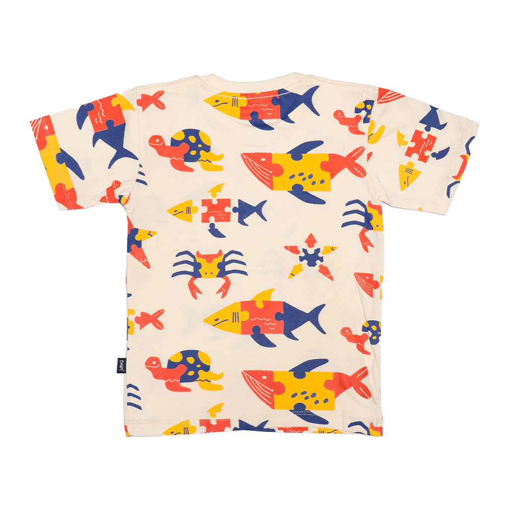 HGL Bambini - Jummakids Puzzle Time Full Printed T-Shirt - Jumma Kids