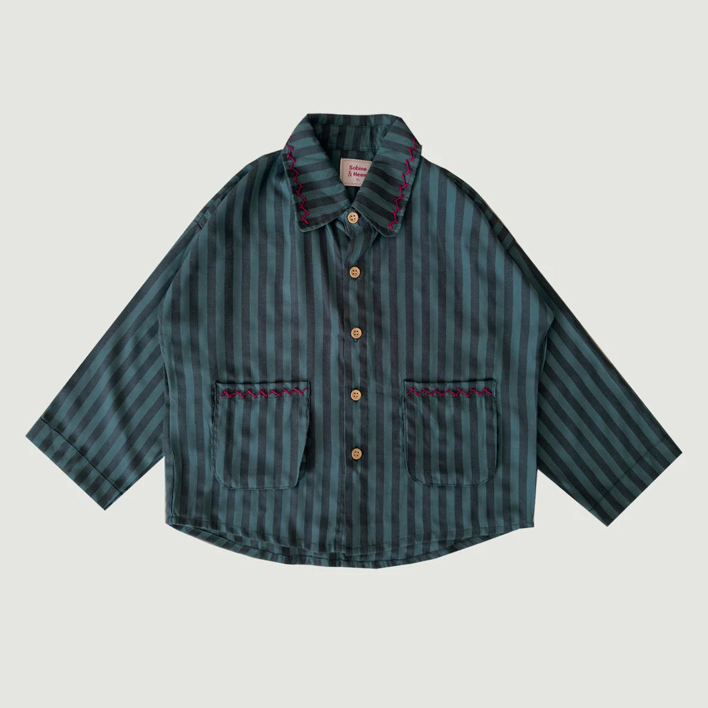 HGL Bambini - Timmy Herringbone Set Green - Sabine & Heem