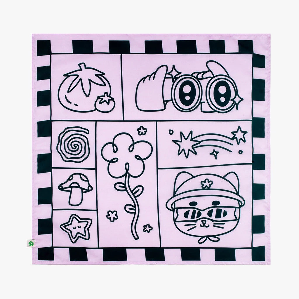 Michiru Scarf Pink - Tome Ame