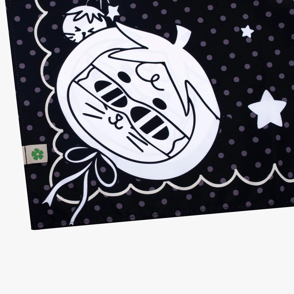 Scarft Dots Of Me Black - Tome Ame