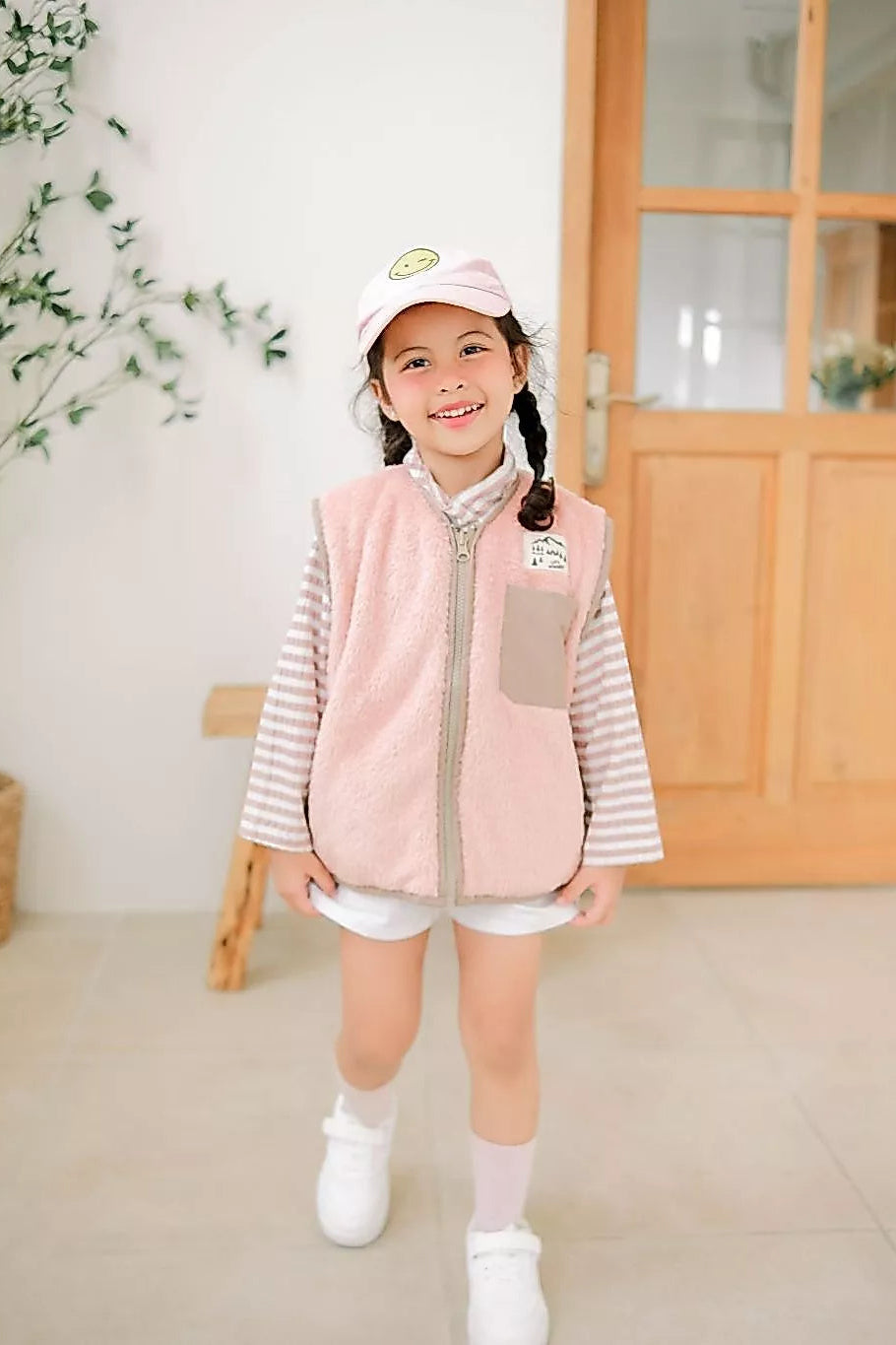 Willow Vest Dusty Pink - Little Wanderer