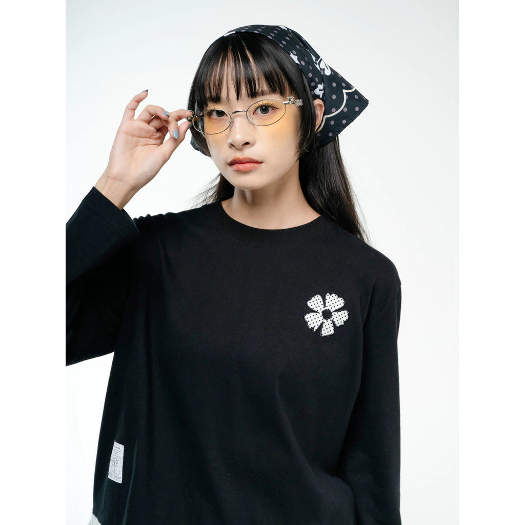 Scarft Dots Of Me Black - Tome Ame