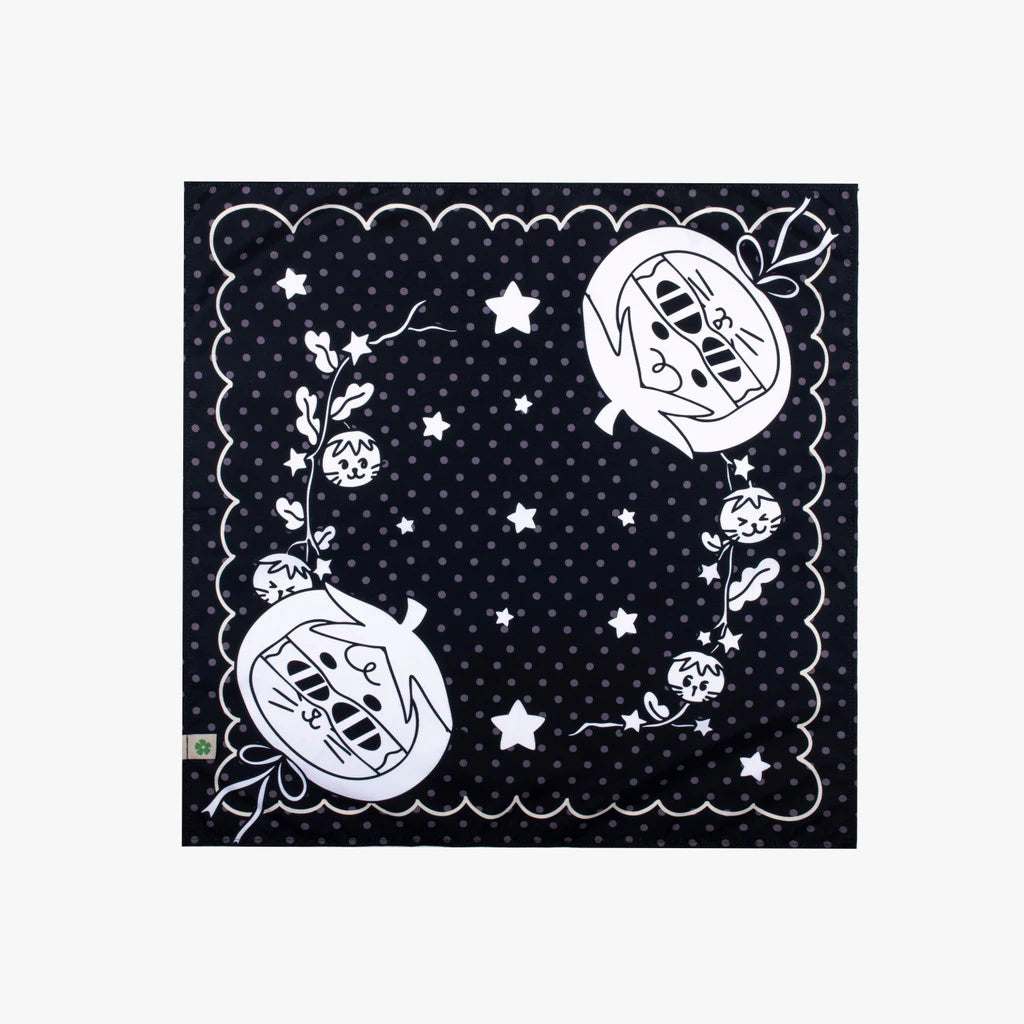 Scarft Dots Of Me Black - Tome Ame