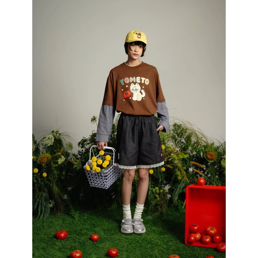 Aeri Denim Shorts - Tome Ame