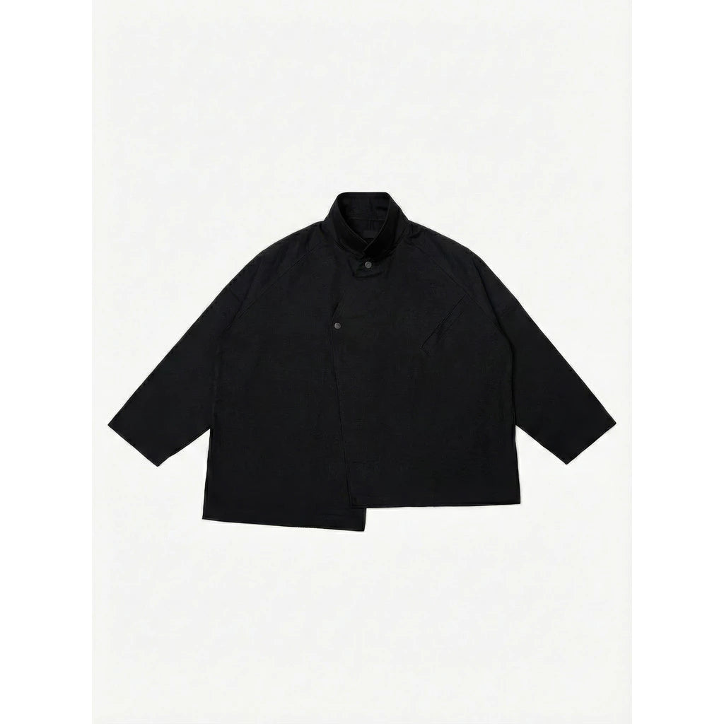 Renatta With Her Spoon - Asymetrical Twill Blazer - 237